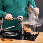 Hook Ladle with pouring rim Ø 10 cm|3.9 in.