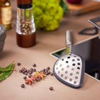 Round Handle Multifunction Silicone Spoon