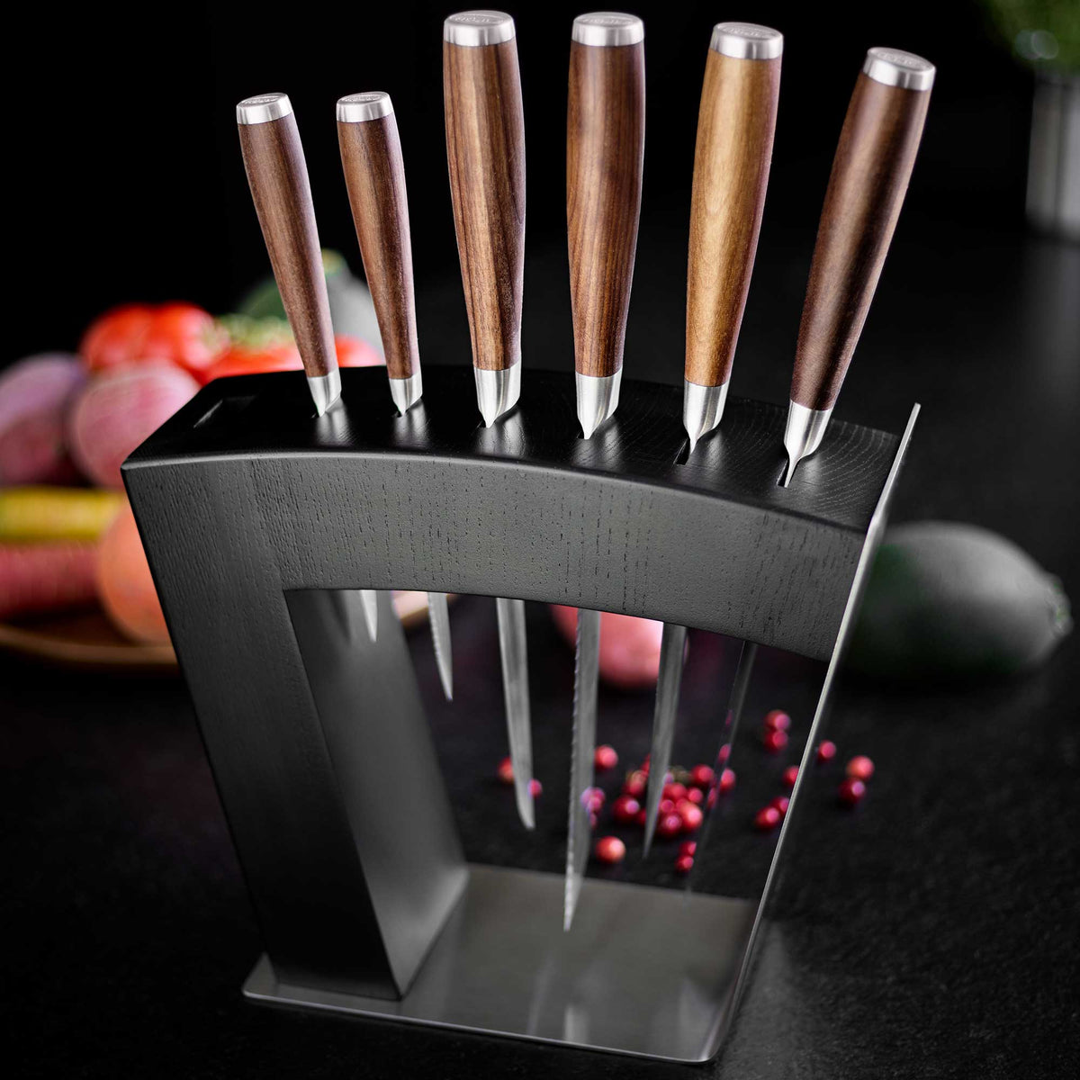 Knife Block "MoveX" black without knives