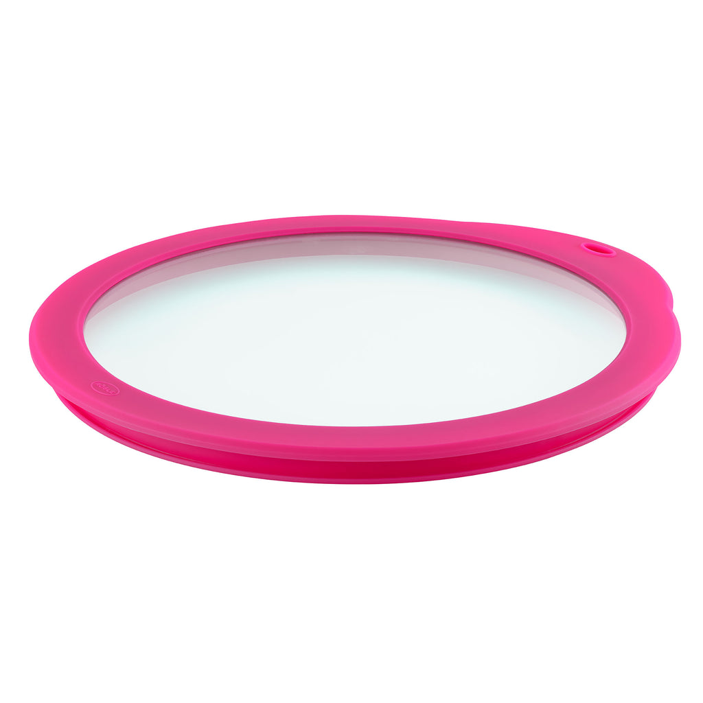 Bowls Set with airtight lids from glass 2 pieces Ø 20, 24 cm I 8.0, 9.5 in.