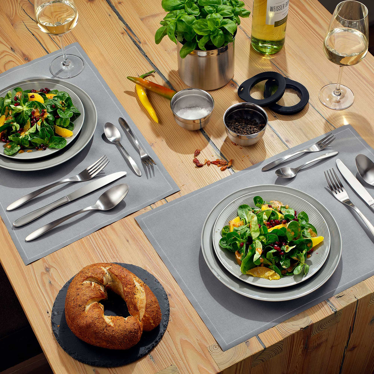 Cutlery Set "Culture" 30 pcs. matt