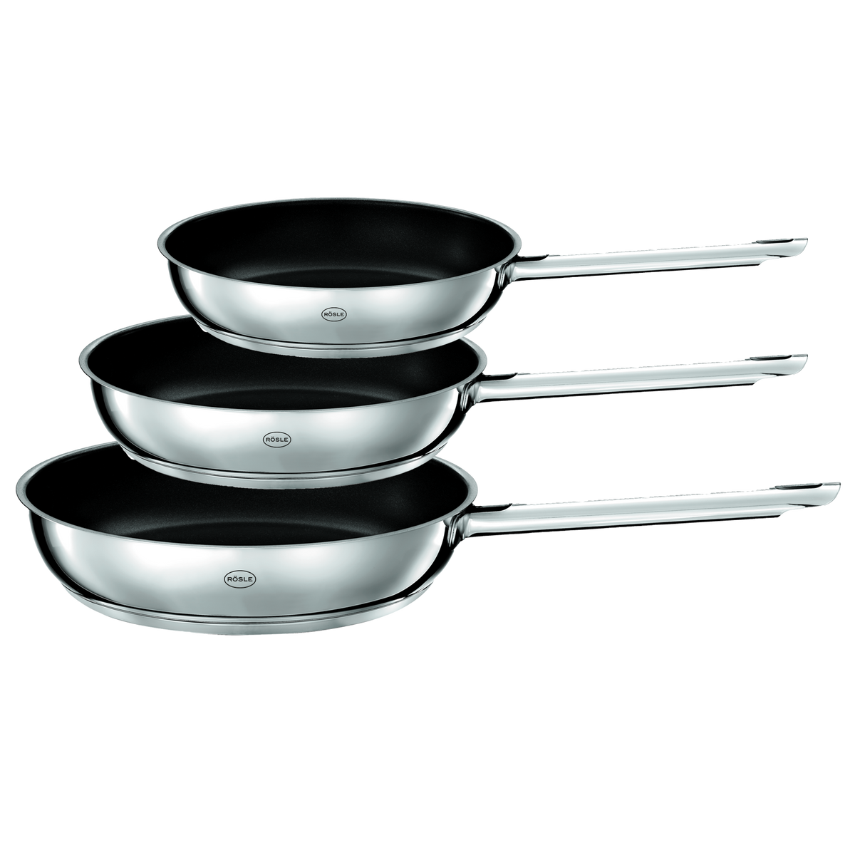 Frying Pan Set PUREELEMENTS 3 pcs. Ø 20, 24, 28 cm PTFE ProResist