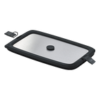 Stainless Steel Lid FLEXX 2GO 1,0 L rectangular with Clips