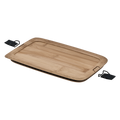 Snack Lid FLEXX 2GO 1,0 L rectangular Bamboo with Clips