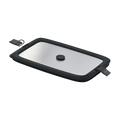 Stainless Steel Lid FLEXX 2GO 0,6 L rectangular with Clips
