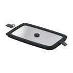 Stainless Steel Lid FLEXX 2GO 0,6 L rectangular with Clips