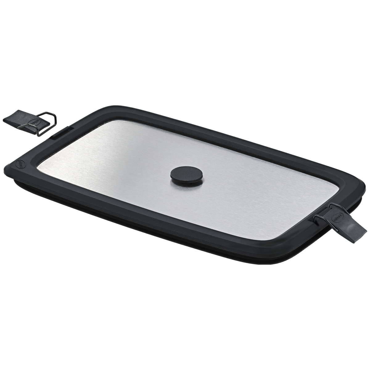 Stainless Steel Lid FLEXX 2GO 1,5 L rectangular with Clips