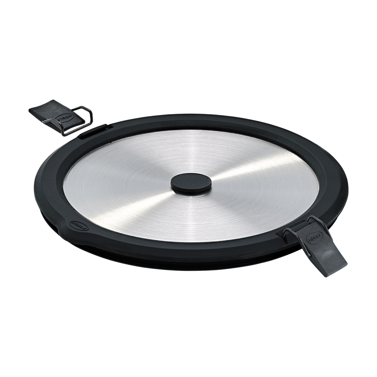 Stainless Steel Lid FLEXX 2GO 0,4 L round with Clips