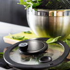 Salad Spinner with glass lid Ø 24 cm|9.5 in.