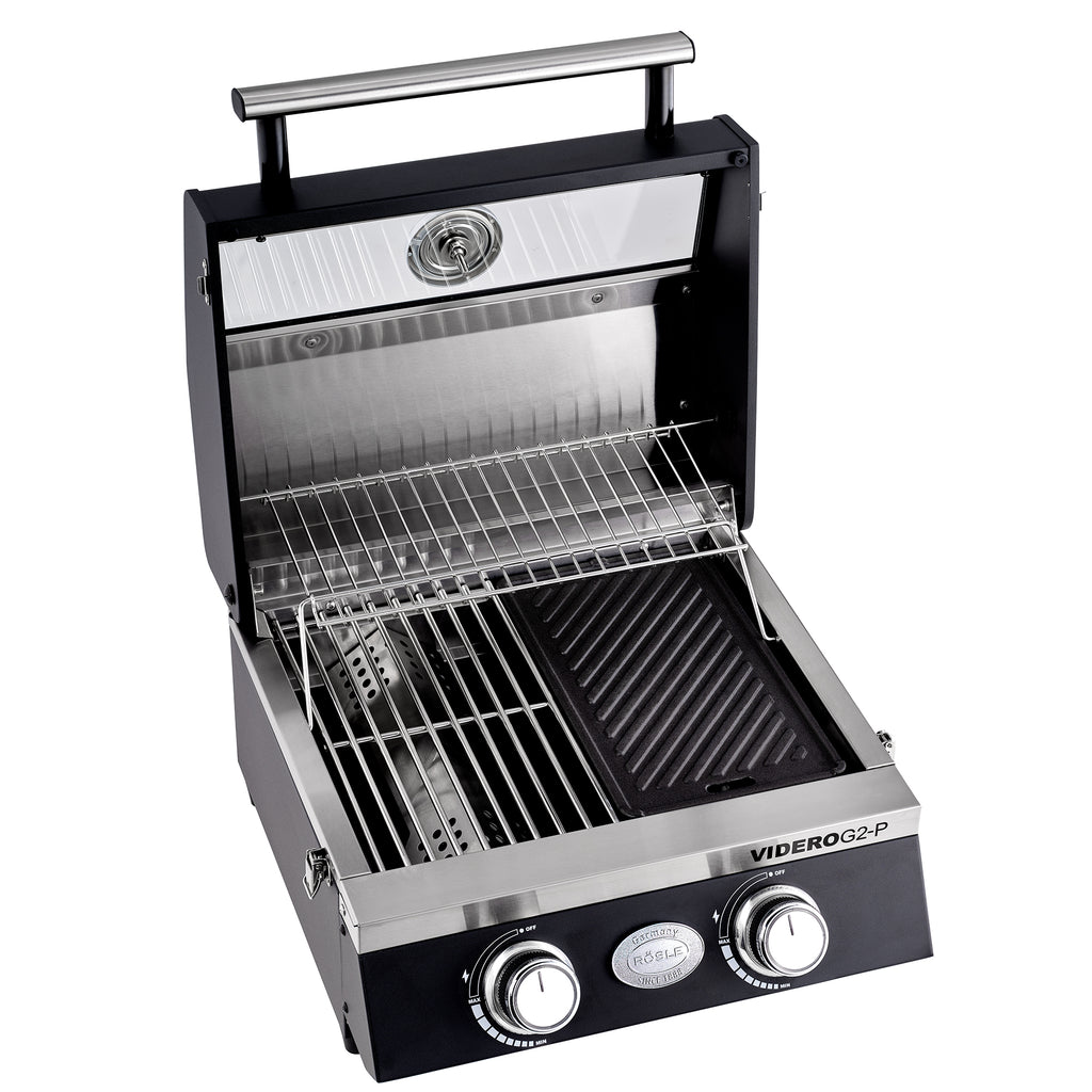 Gas grill BBQ-Portable VIDERO G2-P 30-37mbar