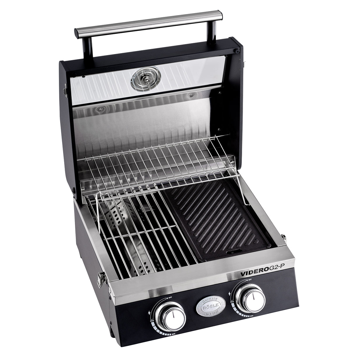 Gas grill BBQ-Portable VIDERO G2-P 30-37mbar