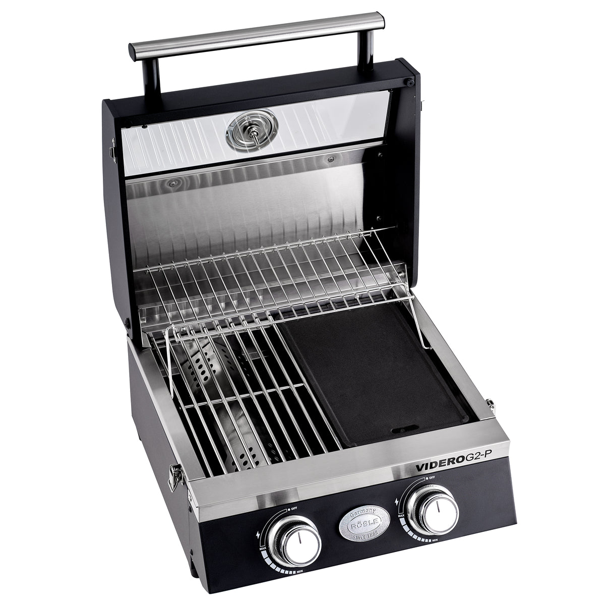 Gas grill BBQ-Portable VIDERO G2-P 30-37mbar