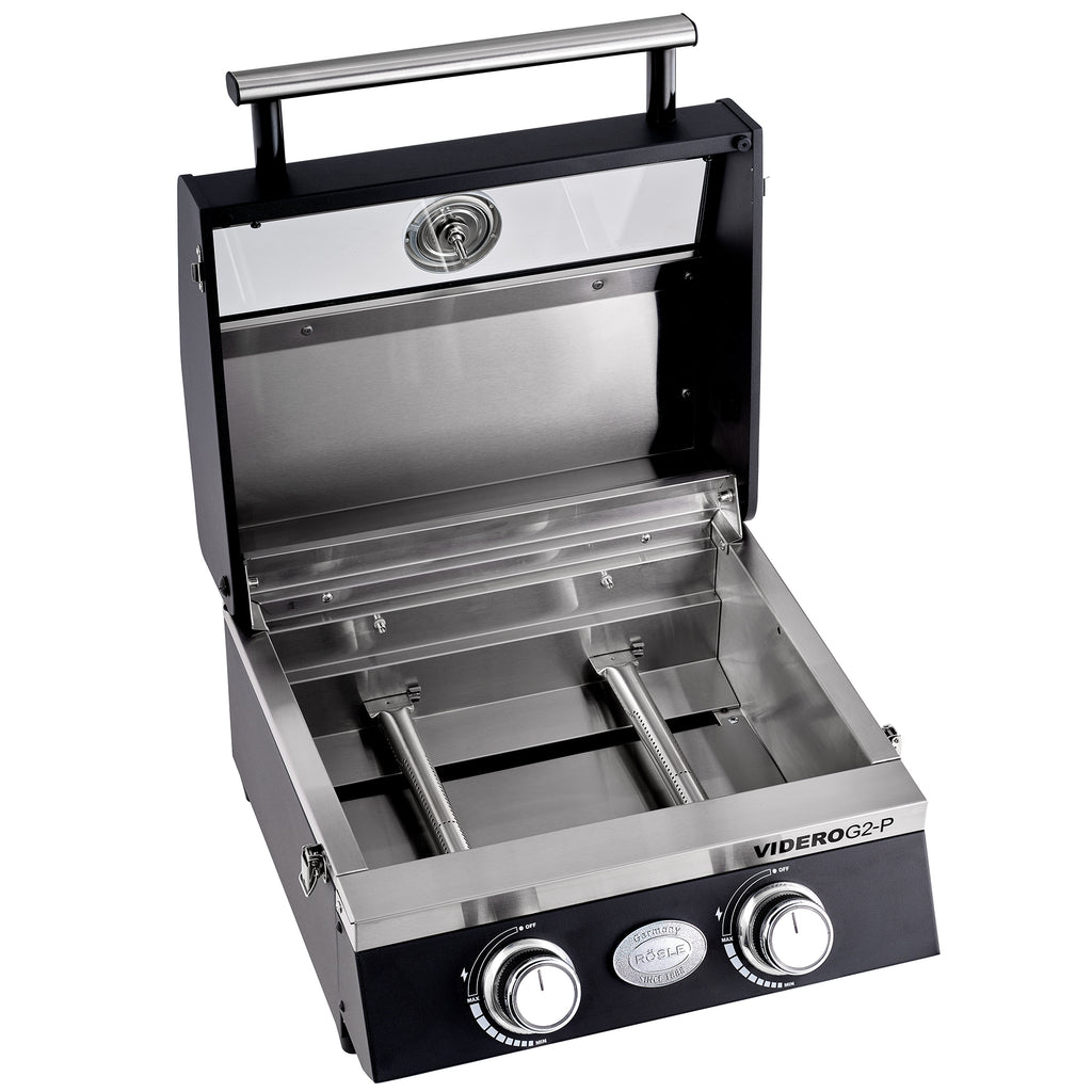 Gas grill BBQ-Portable VIDERO G2-P 30-37mbar