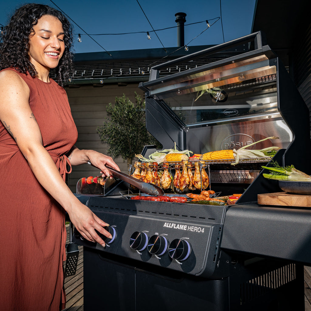 Gas grill ALLFLAME Hero 4 30-37mbar