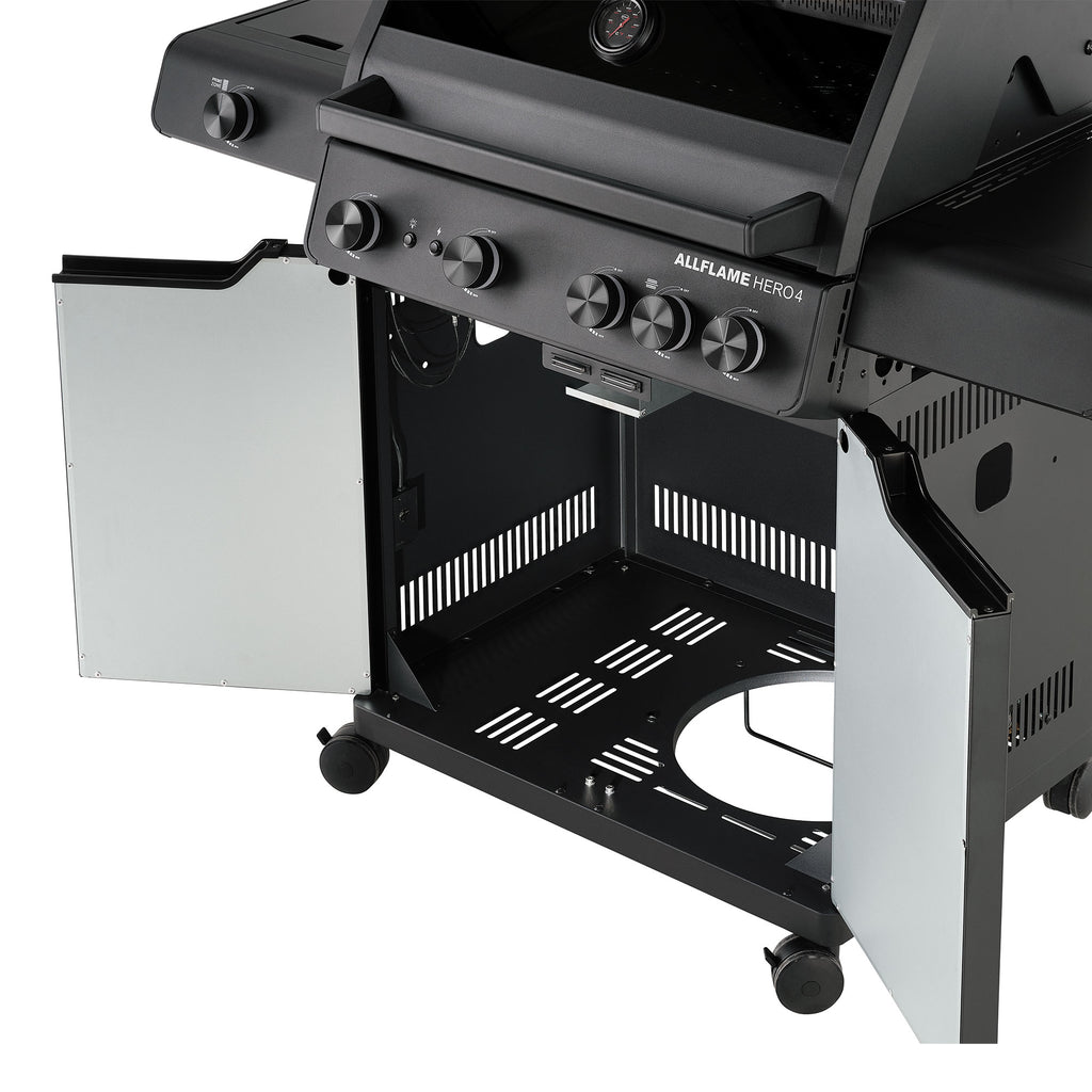 Gas grill ALLFLAME Hero 4 30-37mbar