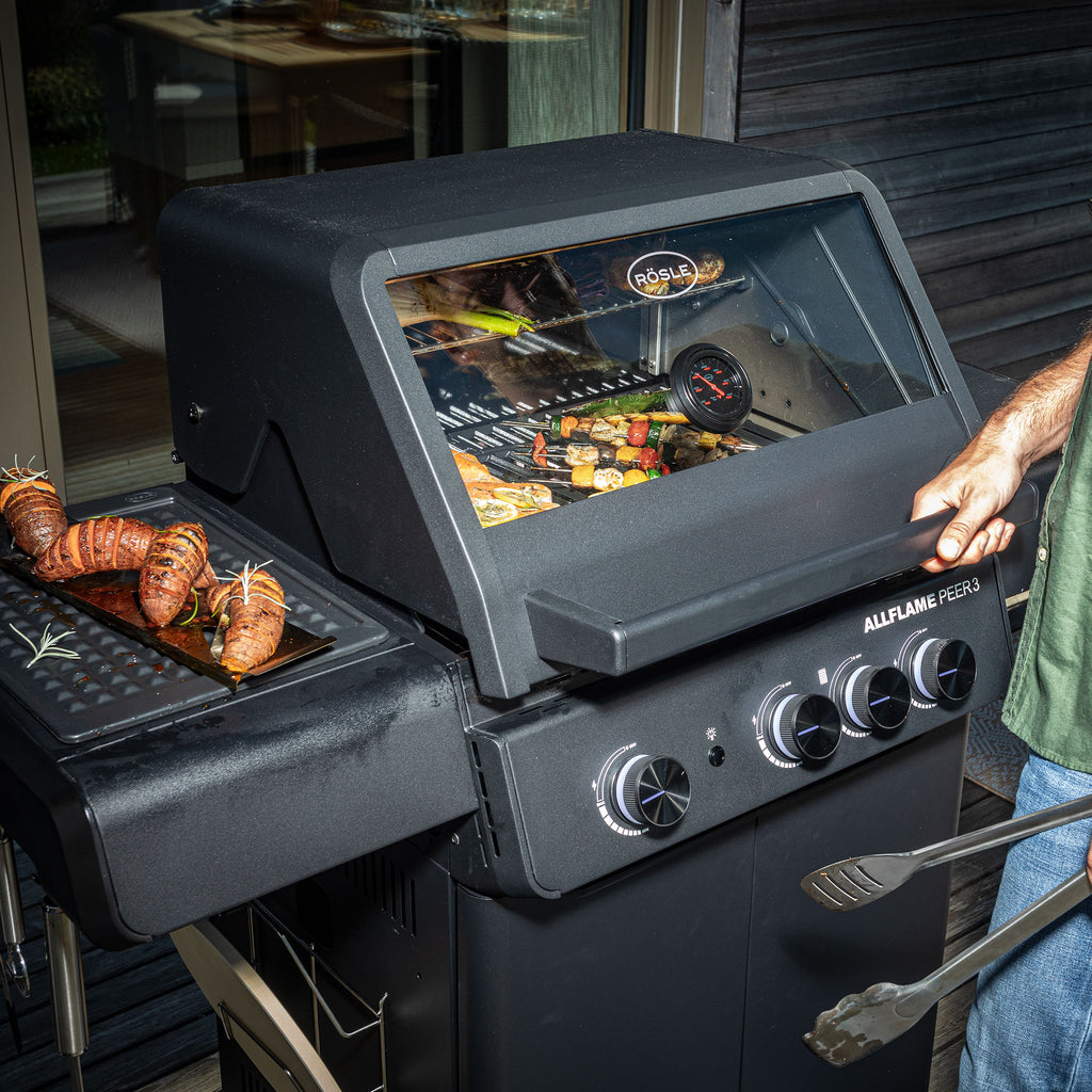 Gas grill ALLFLAME Peer 3 30-37 mbar