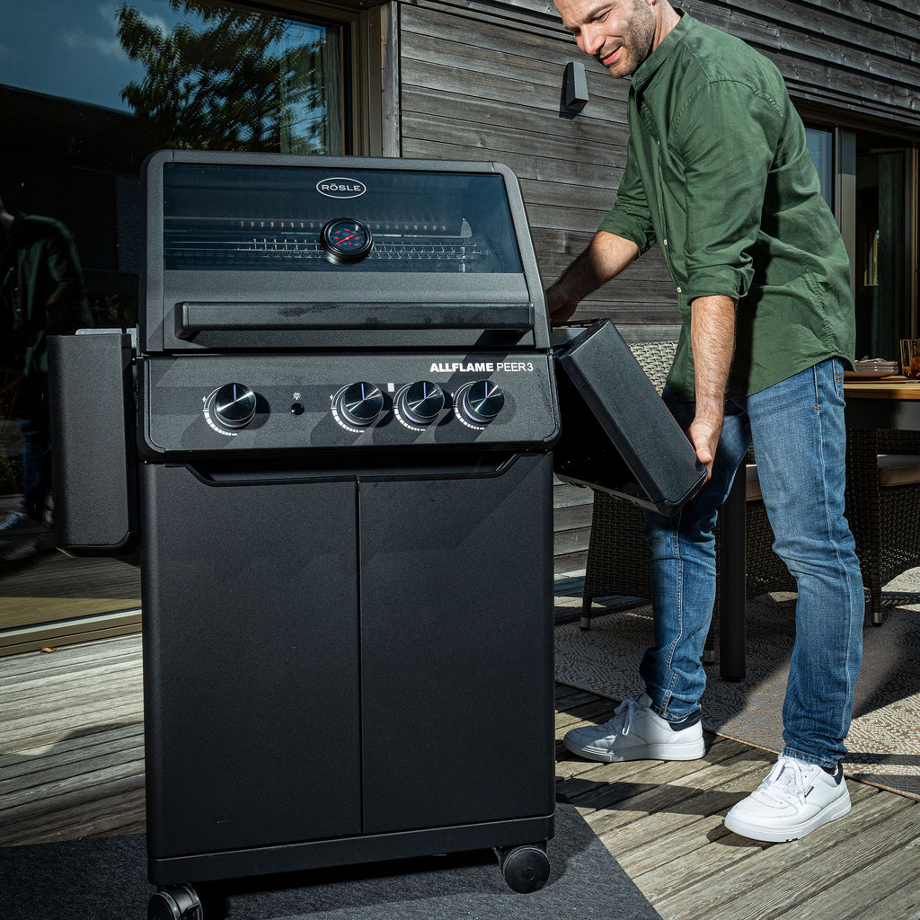 Gas grill ALLFLAME Peer 3 30-37 mbar