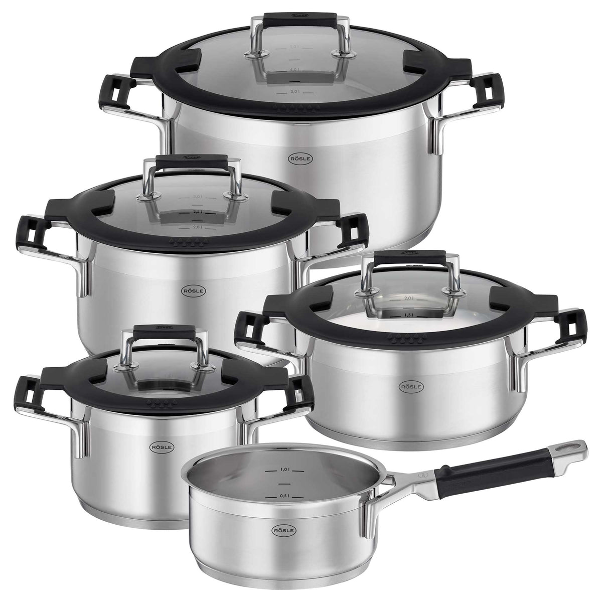 Cookware set SILENCE PRO 5 pcs.